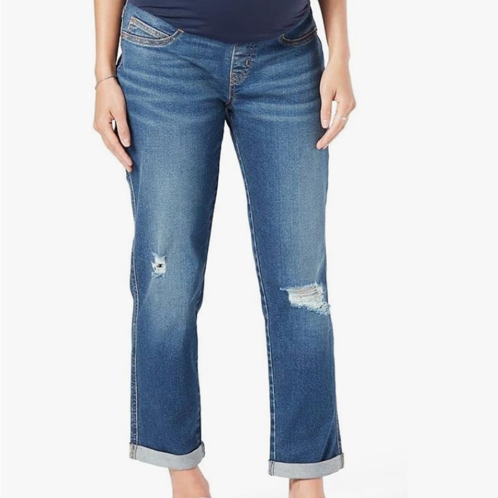 New Signature by Levi Strauss & Co. Gold Label Women's Maternity Boyfriend Jean